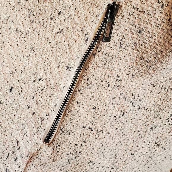 NIC + ZOE  Fringe mix knit open coat. Cardigan.  Sz 2X pink blue - Picture 8 of 12